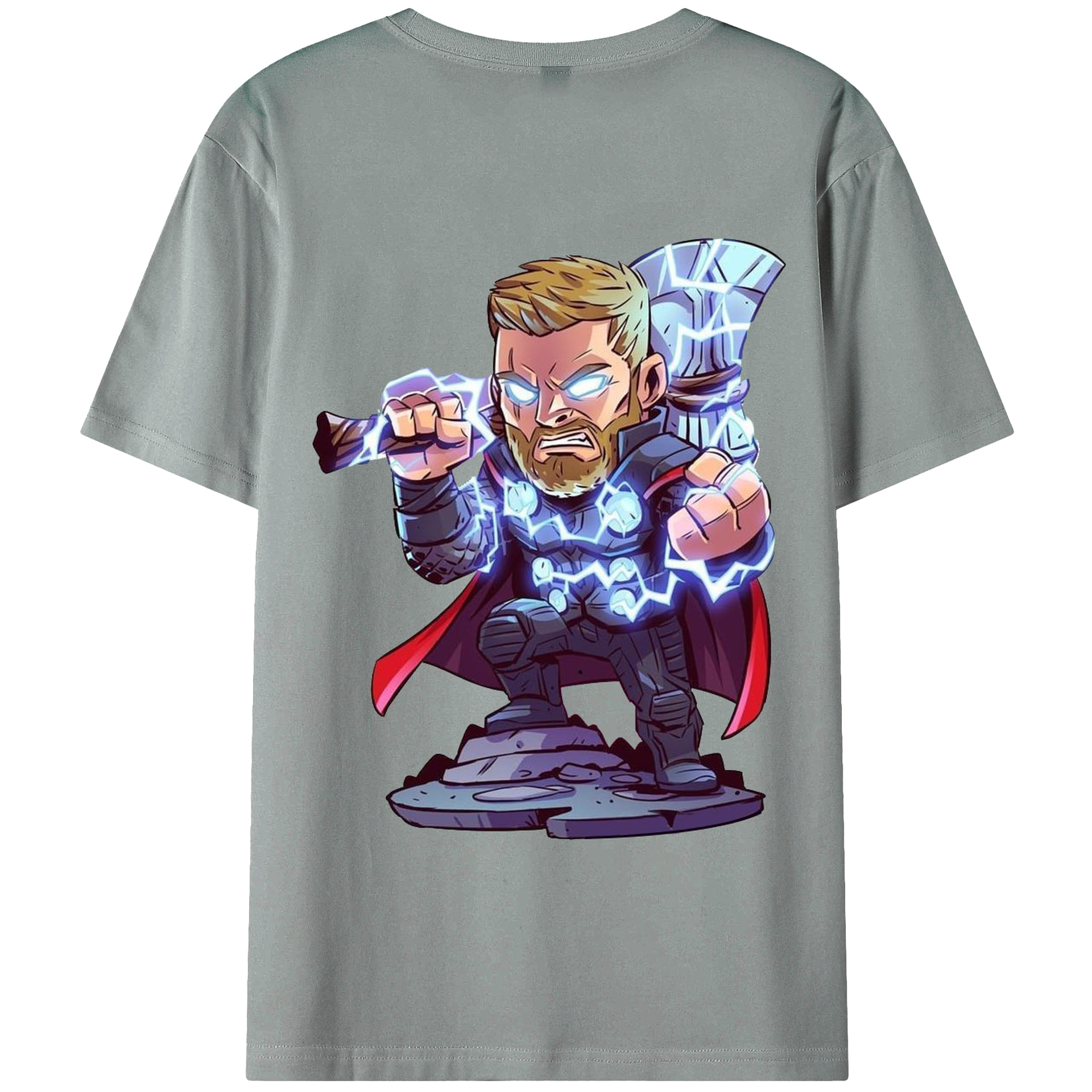 （画像用） アベンジャーズ The Avengers 綿100％ メンズ半袖Tシャツ（バックプリント） 通気性